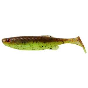 Super okazja GUMA SAVAGE GEAR FAT MINNOW T-TAIL 7.5CM 5G CHARTREUSE PUMPKIN