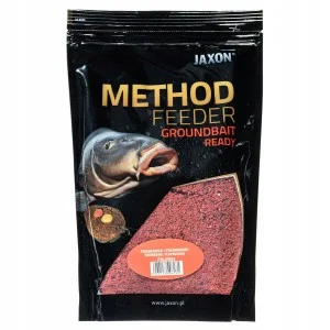 Zanęta JAXON METHOD TRUSKAWKA 750g Nowość
