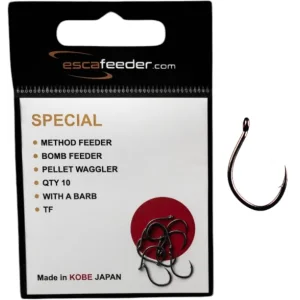 Haczyki z zadziorem ESCA FEEDER SPECIAL do METHOD FEEDER r. 10 Zamów dziś
