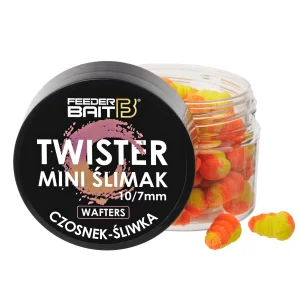 Mini Ślimak Twister Wafters Feeder Bait Czosnek & Śliwka Nowy