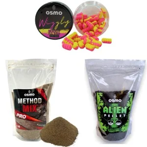 Popularny Zestaw Osmo Pellet Alien + Method Mix Pro + Wafters Wiggly Buggy