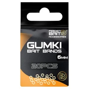 Gumki Feeder Bait Bait Bands 6mm 20szt Ostatnie sztuki