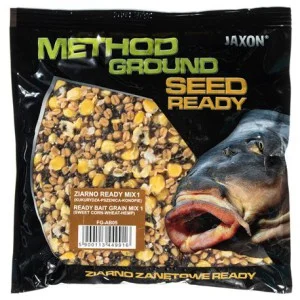 ZIARNO JAXON METHOD GROUND READY MIX 1 KUKURYDZA-PSZENICA-KONOPIE 0,5KG Bestseller