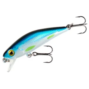 Łatwy zwrot WOBLER TWIST MIKADO 42mm 2.8g BLUE BLEAK - TONĄCY