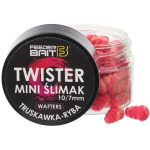 Sprawdź teraz Mini Ślimak Twister Wafters Feeder Bait TRUSKAWKA & RYBA