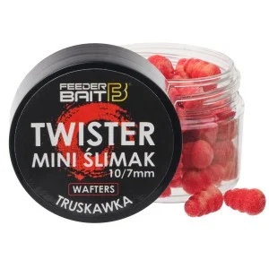 Najlepsza cena Mini Ślimak Twister Wafters Feeder Bait TRUSKAWKA