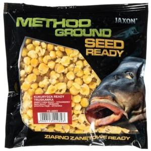KUKURYDZA JAXON METHOD GROUND READY TRUSKAWKA 0,5KG Wyprzedaż