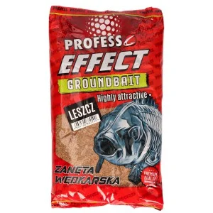 Łatwy zwrot Zanęta wędkarska PROFESS EFFECT Leszcz 650g