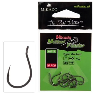 Haczyki MIKADO METHOD FEEDER 10szt. rozmiar 10 Nowość