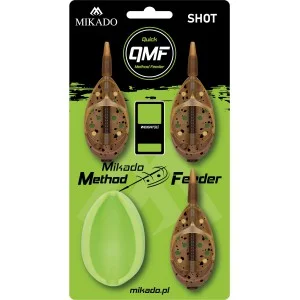 3X PODAJNIK + FOREMKA MIKADO METHOD FEEDER SHOT Q.M.F. SET L - 3x60g Taniej