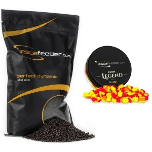 Zestaw Esca Feeder Wafters SWEET LEGEND Dual Bicolor Mini 6mm + Pellet 2mm Perfect Dynamic Cena promocyjna