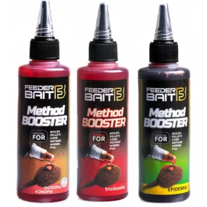 Nie przegap Zestaw Method Booster Feeder Bait Truskawka Epidemia Ochotka Konopia