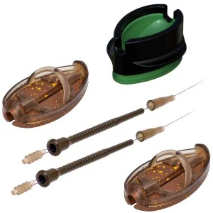 Popularny Zestaw 2x Podajnik Do MethodFeeder DOUGLAS QMF L 20g + Foremka Automatyczna Mikado