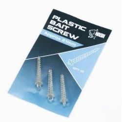 Wkrętka do przynęt Nash Plastic Bait Screw 21mm (10szt.) Oferta czasowa