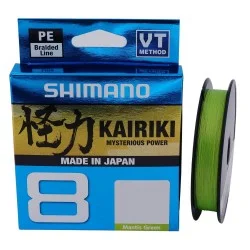 Plecionka Shimano Kairiki 8 0,10mm/300m, Mantis Green Super okazja