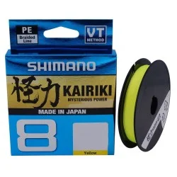Plecionka Shimano Kairiki 8 0,19mm/300m, Yellow Tylko do końca tygodnia