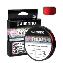 Okazja Żyłka Shimano Trout Competition 0,18mm/150m, Red