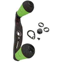 Najlepsza cena Podwójna korbka do kołowrotka Lew's Standard Padle Carbon Grip Chartruese
