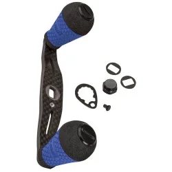 Podwójna korbka do kołowrotka Lew's Standard Padle Carbon Grip Blue Nowość