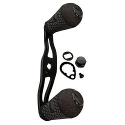 Podwójna korbka do kołowrotka Lew's Standard Padle Aluminium Grip Black Bezpieczne zakupy