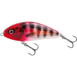 Oferta limitowana Wobler Salmo Fatso Sinking 10cm/52g, Halo Red Head Striper
