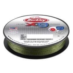Tani Plecionka Berkley X9 Braid 0,43mm/200m, Green