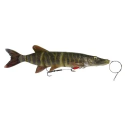Przynęta gumowa Savage Gear 4D Line Thru Pike 25cm/105g, Striped Pike Nowy