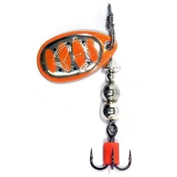Błystka Savage Gear Rotex Spinner rozm.1/3,5g, Fluo Orange Silver Ograniczona ilość