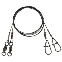 Przypon Savage Gear Black7 Trace 25kg/50cm (2szt.) Szybka wysyłka
