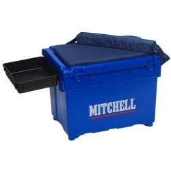 Pudełko siedzisko Mitchell Saltwater Seat Box Blue Bezpieczne zakupy