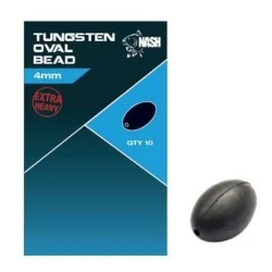 Nowość Koralik Nash Tungsten Oval Bead 4mm (10szt.)
