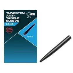 Nasadka antysplątaniowa Nash Tungsten Anti-Tangle Sleeve Long (10szt.) Wysoka jakość