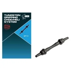 Szybka wysyłka System mocowania przyponów Nash Tungsten Gripping Chod/Heli System (3szt.)