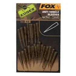 Najlepsza cena Nasadka Fox Anti Tangle Sleeves Edges Camo Micro (25szt.)