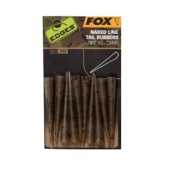 Nasadka gumowa Fox Edges Camo Naked Line Tail Rubbers rozm.10 (10szt.) Cena promocyjna