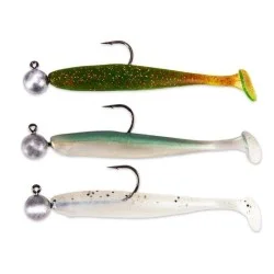 Zestaw przynęt gumowych Iron Claw Easy Shad PnP Mix 3 rozm.4/0, 10g/10cm Popularny