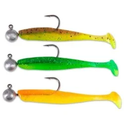 Dostępne od ręki Zestaw przynęt gumowych Iron Claw Easy Shad PnP Mix 1 rozm.6/0, 14g/12,5cm