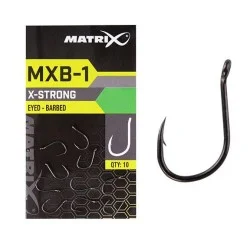 Wysoka jakość Haczyk Matrix Eyed MXB-1 Barbed, rozm.18 (10szt.)
