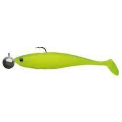 Przynęta gumowa Cormoran Action Fin Shad RTF 13cm/29g, UV Lime (2szt.) Wybór klientów