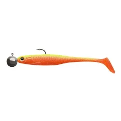 Wyjątkowa oferta Przynęta gumowa Cormoran Crazy Fin Shad RTF 10cm/16g, Orange Candy (2szt.)