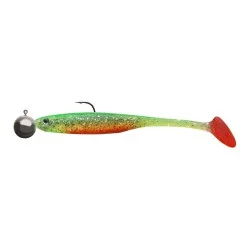 Tylko do końca tygodnia Przynęta gumowa Cormoran Crazy Fin Shad RTF 10cm/16g, Green Tiger (2szt.)
