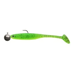 Promocja Przynęta gumowa Cormoran Crazy Fin Shad RTF 13cm/27g, Sunny Green (2szt.)