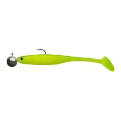 Przynęta gumowa Cormoran Crazy Fin Shad RTF 13cm/27g, UV Lime (2szt.) Ostatnia szansa