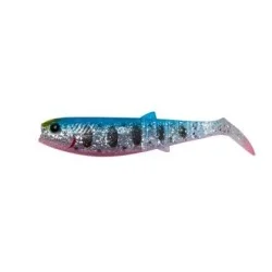 Przynęta gumowa Savage Gear Cannibal 8cm/5g, Blue Pink Smolt UV Promocja