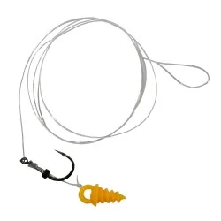 Super okazja Przypon Kamatsu Method Feeder Long Isema with Screw rozm.10, 0,20mm/30cm (10szt.)