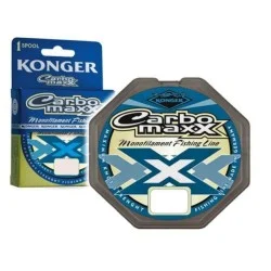 Rabat Żyłka Konger Carbomaxx 0,08mm/30m, jasnoszara