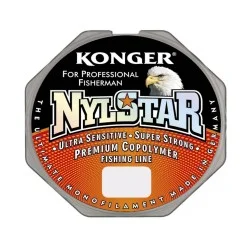 Żyłka Konger Nylstar 0,14mm/150m, oliwkowa Okazja