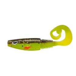Przynęta gumowa Berkley Sick Curl 8cm, Brown Chartreuse Sprawdź teraz