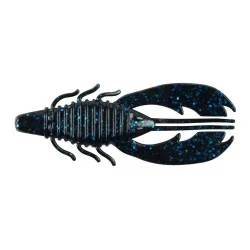 Przynęta gumowa Berkley Power Bait Craw Fatty 10cm, Black Blue Fleck Oferta