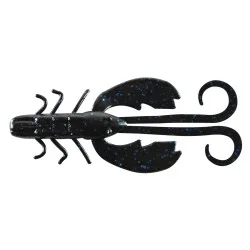 Przynęta gumowa Berkley Power Bait Crazy Legs Chigger Craw 10cm, Black Blue Fleck Ograniczona ilość